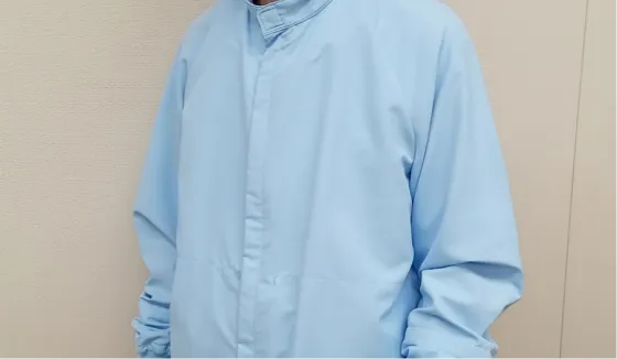 きれいで清潔なユニフォーム
