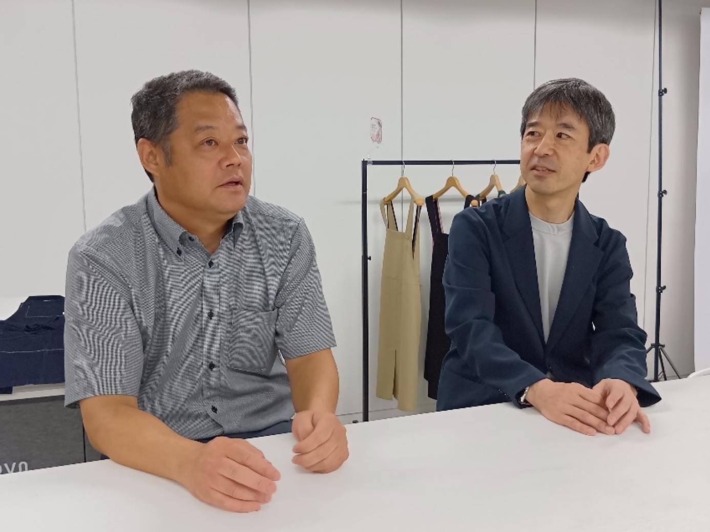 サーヴォ取材中の様子