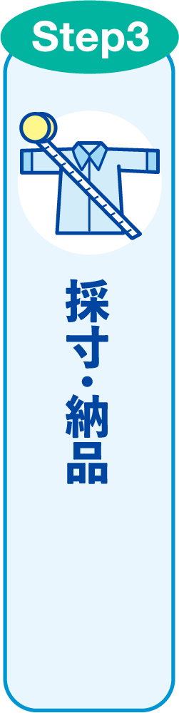 採寸・納品